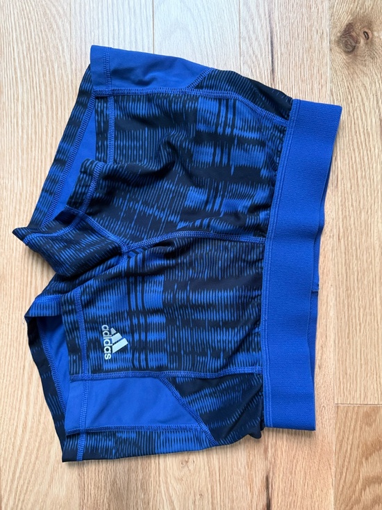 adidas Pants - Blue Adidas Spandex Shorts